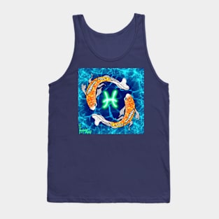 Pisces Zodiac Tank Top